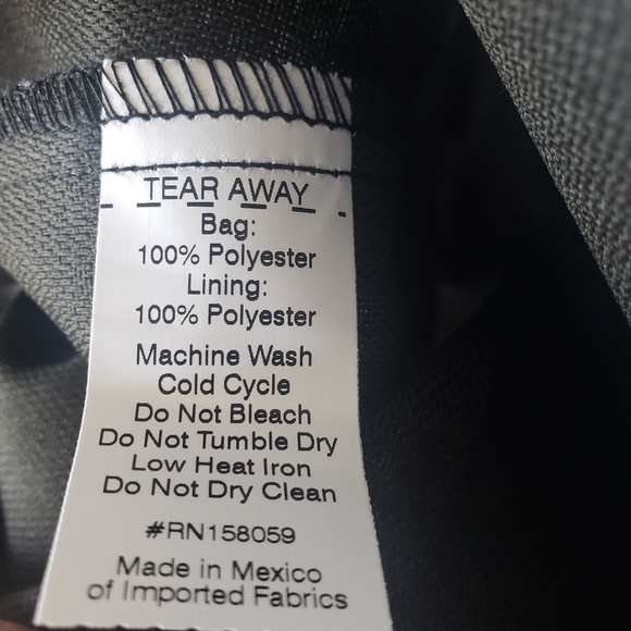 NEW Vintage 1981 Tote 41st Birthday Shoulder Bag White Black Book Bag Weekender - Picture 3 of 3